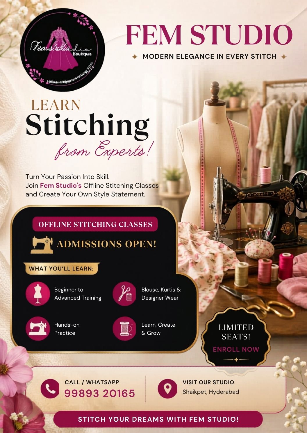 offline Stitching Classess